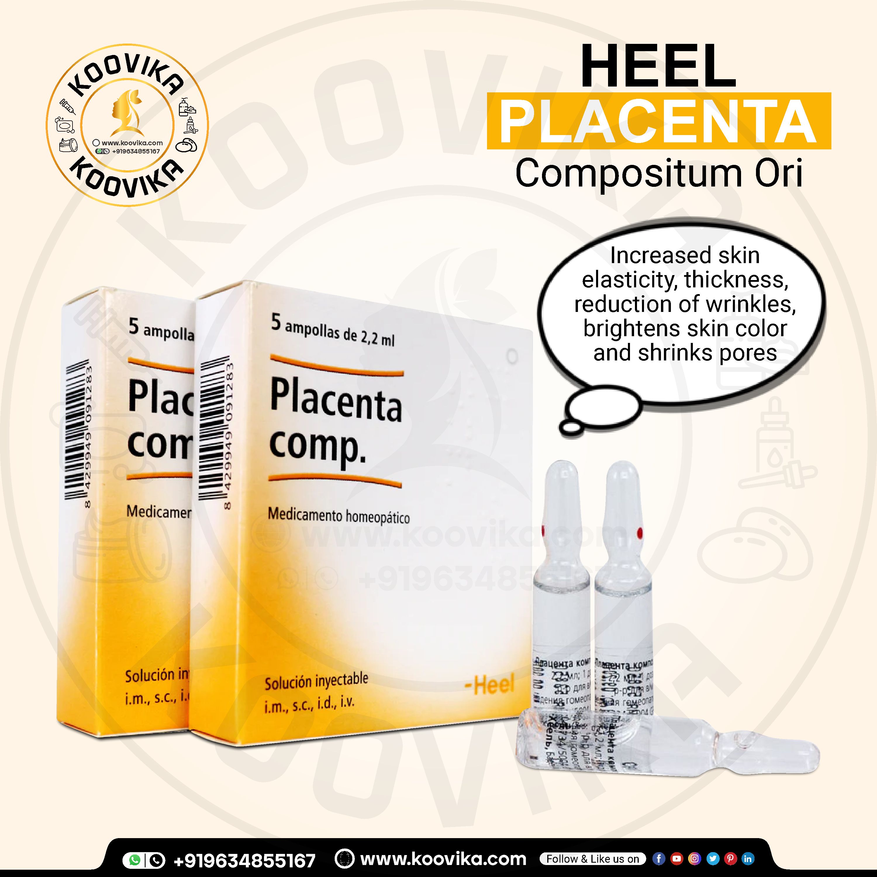 HEEL PLACENTA COMPOSITUM ORI
