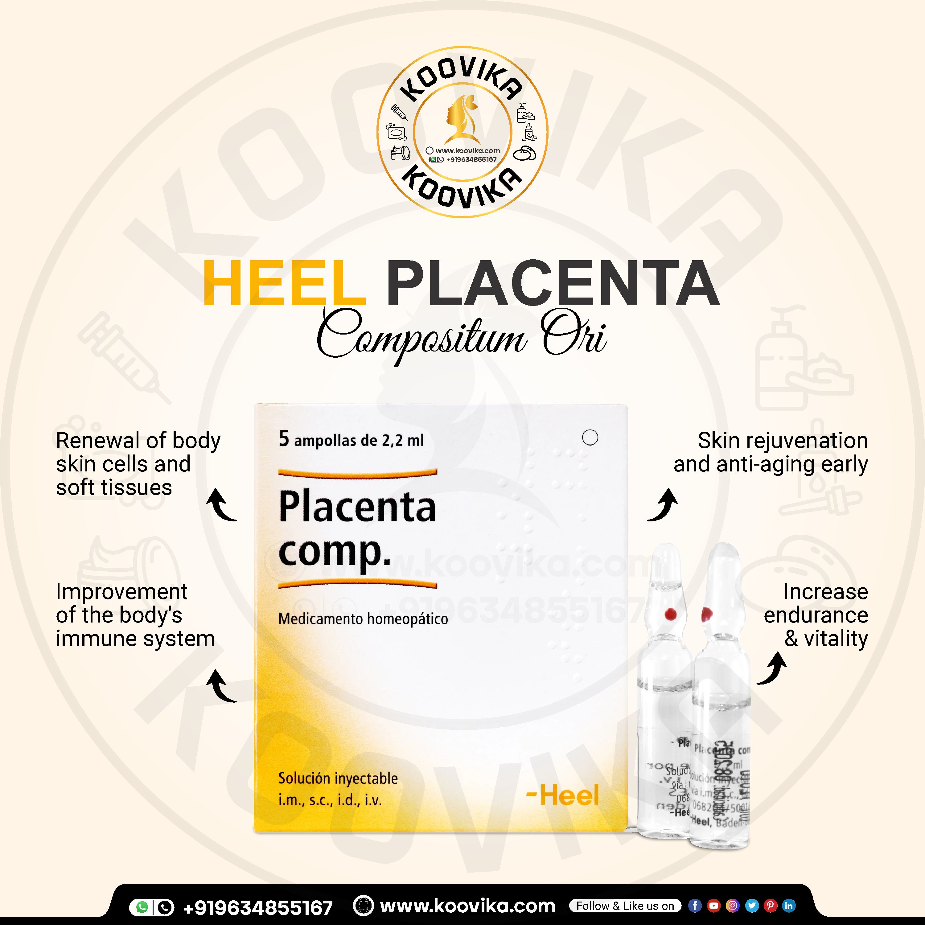 HEEL PLACENTA COMPOSITUM ORI