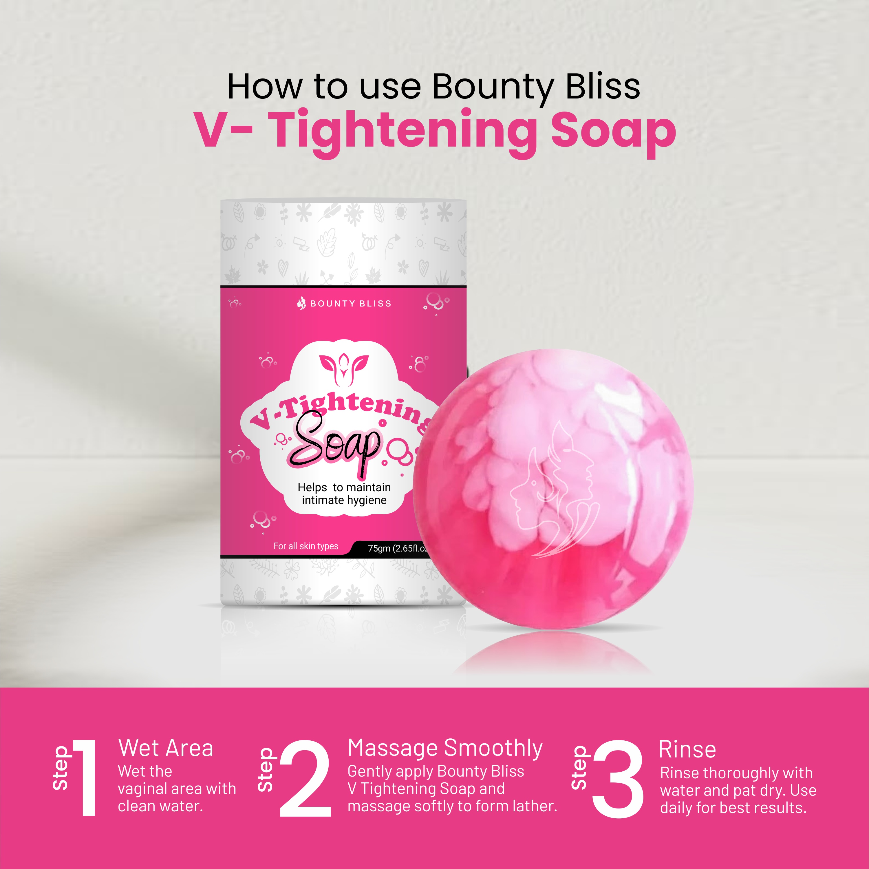 Bounty Bliss Vaginal Tightening Soap 75gm