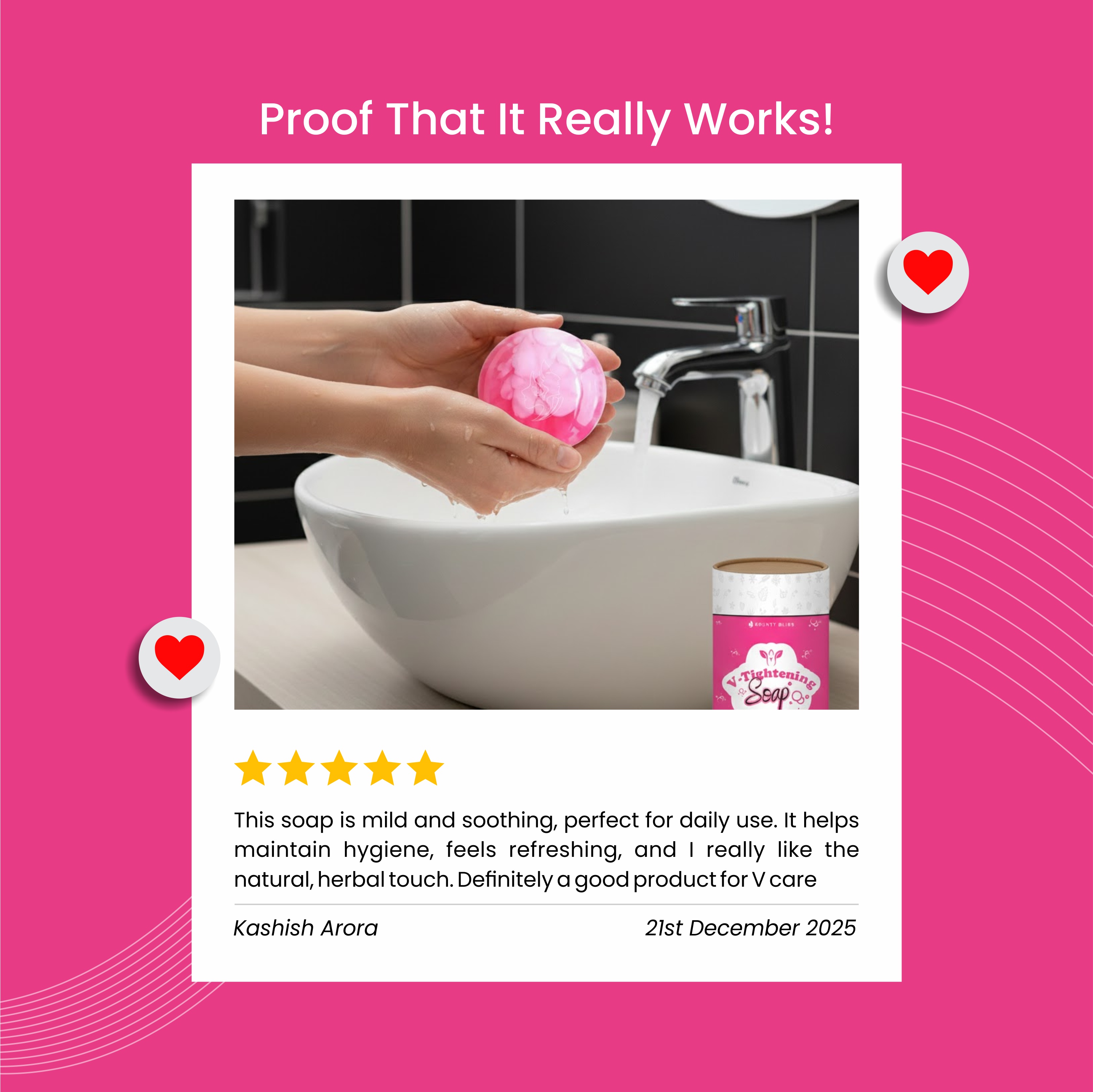 Bounty Bliss Vaginal Tightening Soap 75gm