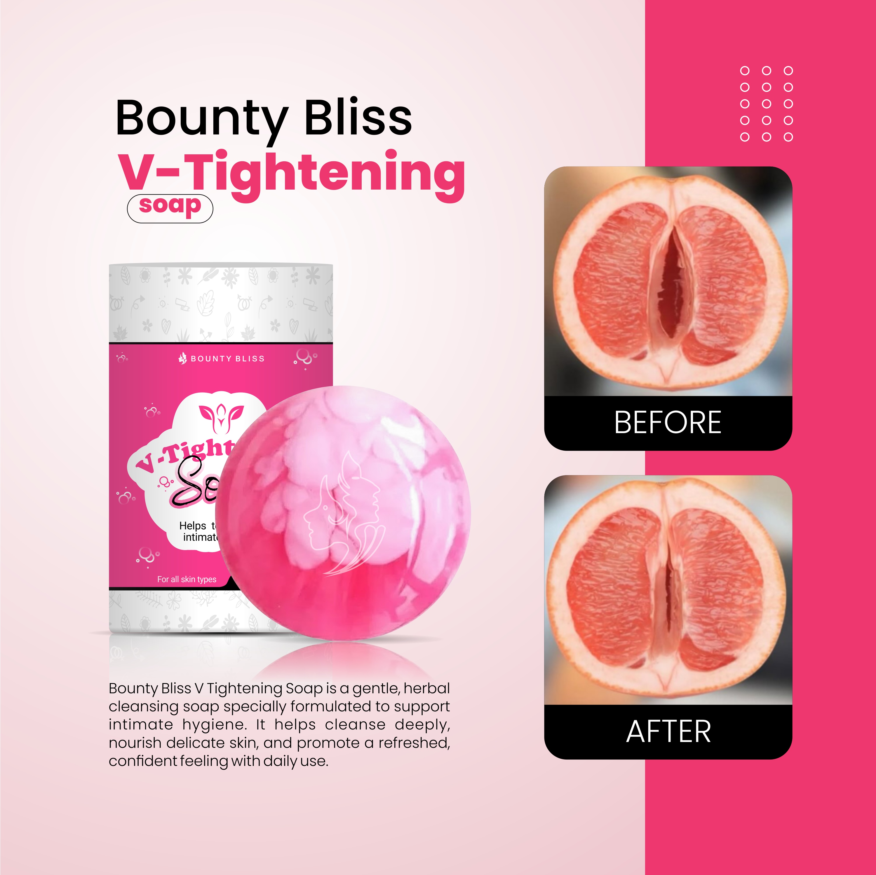 Bounty Bliss Vaginal Tightening Soap 75gm