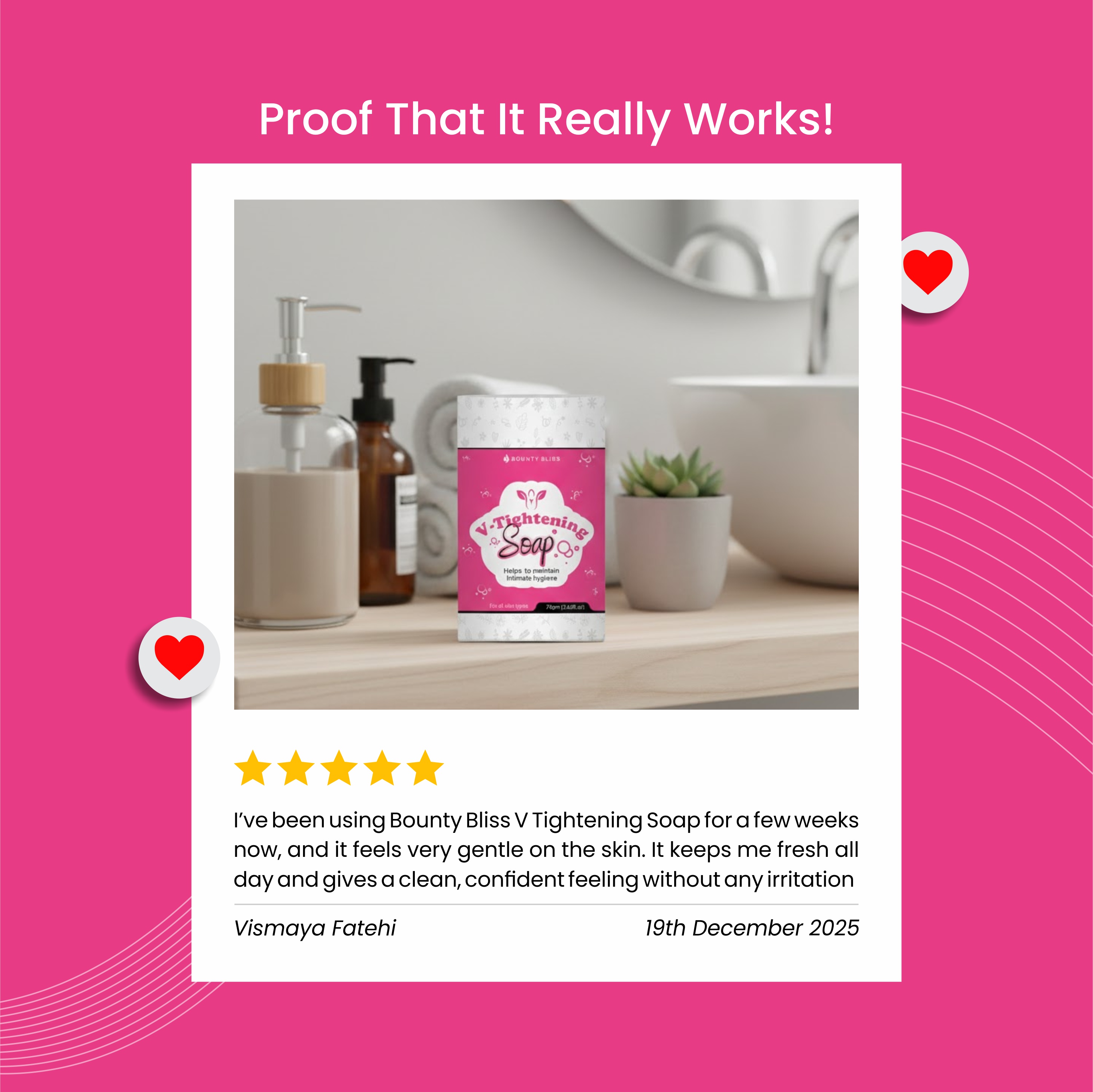 Bounty Bliss Vaginal Tightening Soap 75gm