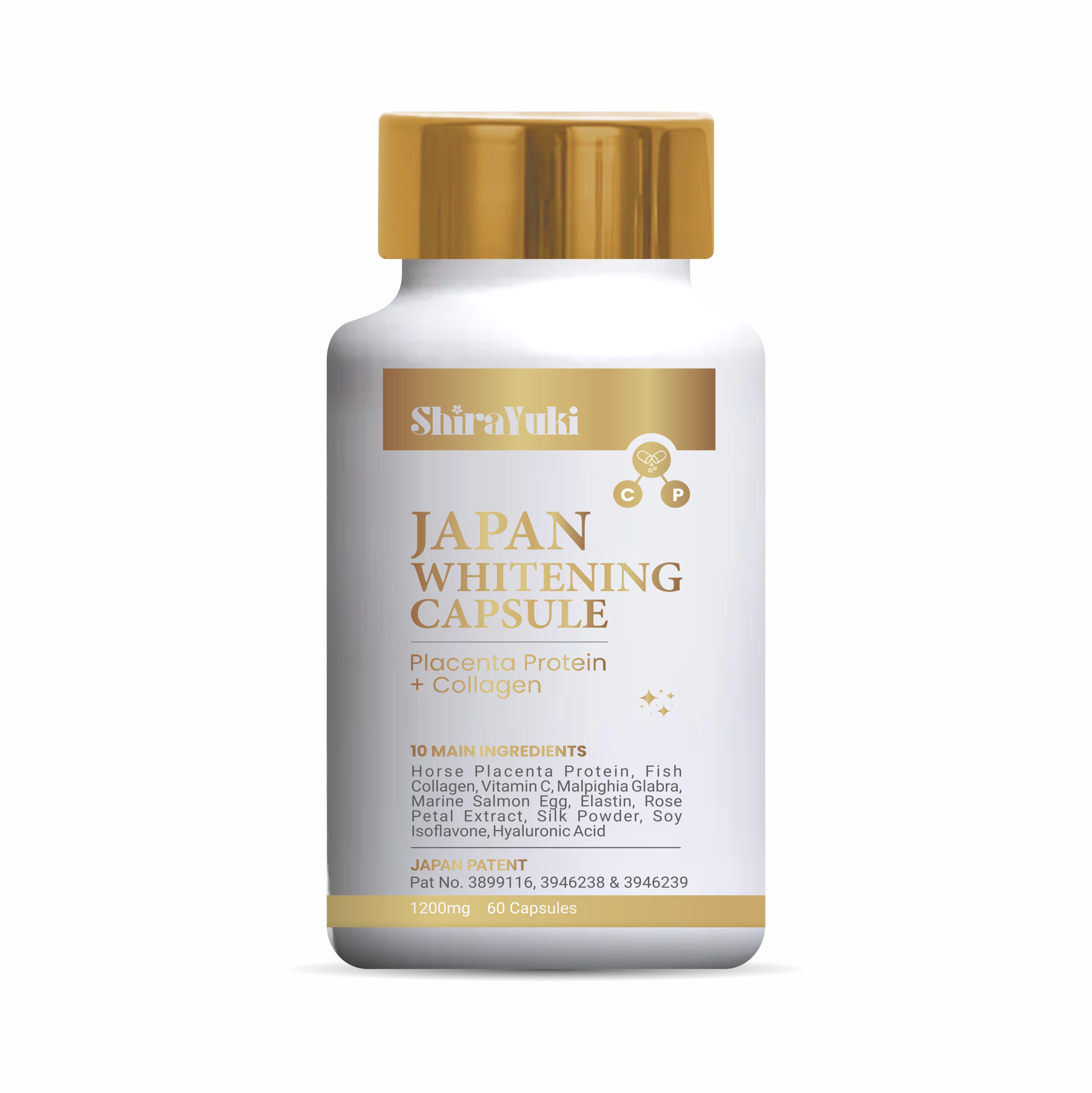 ShiraYuki Japan Whitening - 60 Capsules
